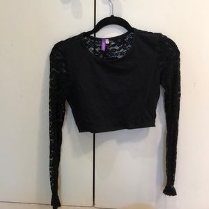 Sultry Lace Crop Top